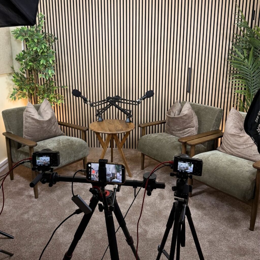 Churchside podcast studio